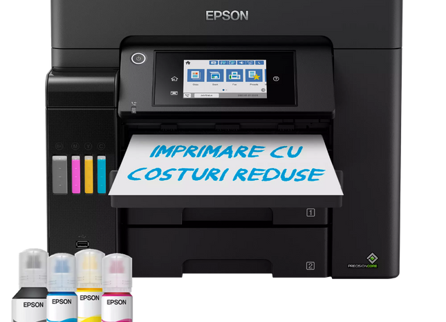 Multifunctional inkjet color Epson EcoTank CISS L6570 A4
