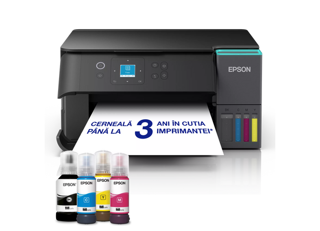 Multifuncțională inkjet color Epson EcoTank CISS L4360 A4