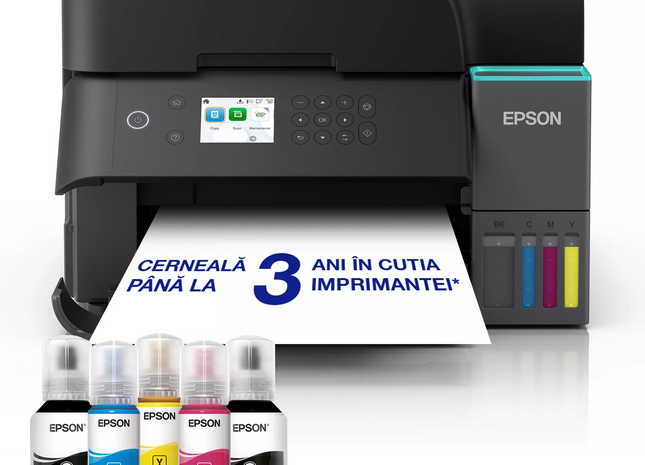 Multifunctional inkjet color Epson EcoTank CISS L6370 A4