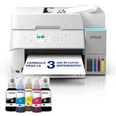 Multifunctional inkjet color Epson EcoTank CISS L6376 A4 alb