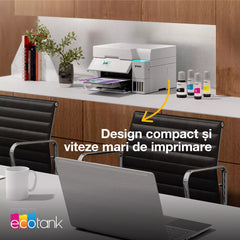 Multifunctional inkjet color Epson EcoTank CISS L6376 A4 alb