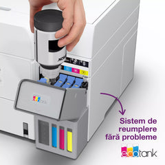Multifunctional inkjet color Epson EcoTank CISS L6376 A4 alb