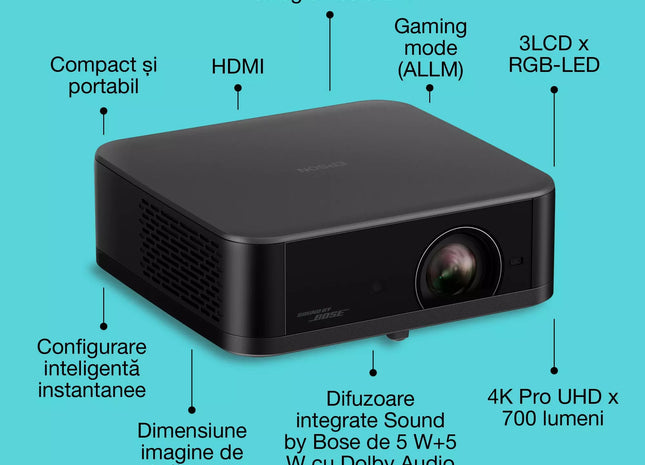Proiector Epson EF 62N 4K PRO UHD