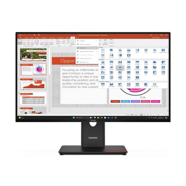 Lenovo ThinkVision T27 40 27 inch Full HD IPS