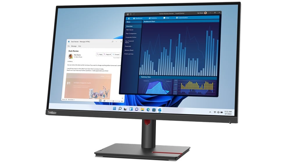 Lenovo ThinkVision T27p 30 27 inch monitor 4K UHD IPS