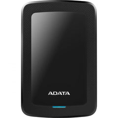 HDD Extern ADATA HV300 Slim 1TB USB 3.1 Negru vedere frontala