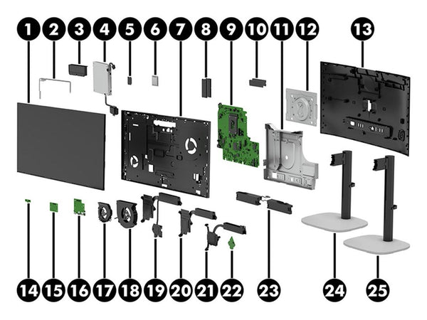 All in One HP ProStudio 4 G1i componente - Digimart SRL