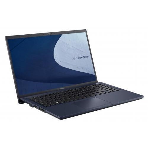 Laptop ASUS ExpertBook B1 B1400CBA-EB0534X, Intel Core i5-1235U, 14 inch FHD, 16GB RAM, 512GB SSD, Intel Iris Xe Graphics, Windows 11 Pro, Negru