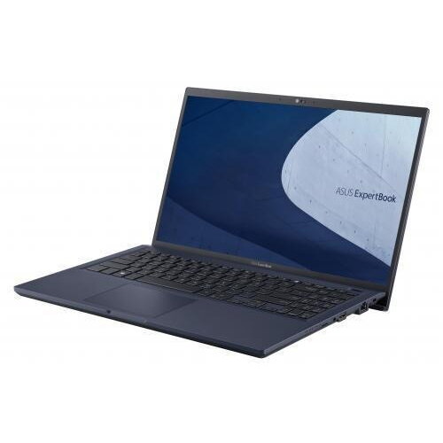 Laptop ASUS ExpertBook B1 B1400CBA-EB0534X, Intel Core i5-1235U, 14 inch FHD, 16GB RAM, 512GB SSD, Intel Iris Xe Graphics, Windows 11 Pro, Negru