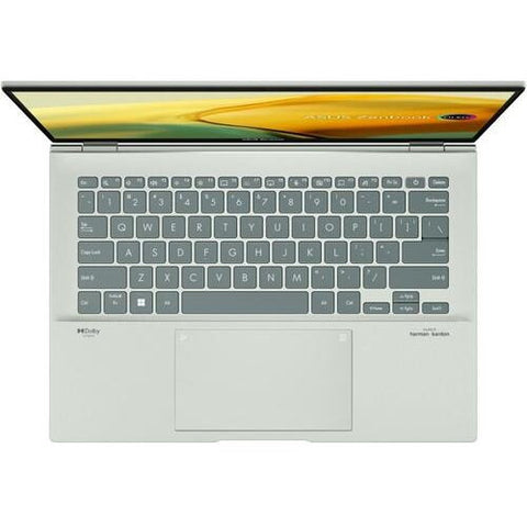 Laptop ASUS Zenbook UX3402ZA, Intel Core i5-1240P, 14 inch 2.8K, 16GB RAM, 512GB SSD, Intel Iris Xe Graphics, Windows 11 Home, Alb