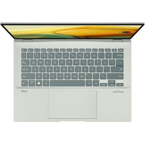 Laptop ASUS Zenbook UX3402ZA, Intel Core i5-1240P, 14 inch 2.8K, 16GB RAM, 512GB SSD, Intel Iris Xe Graphics, Windows 11 Home, Alb