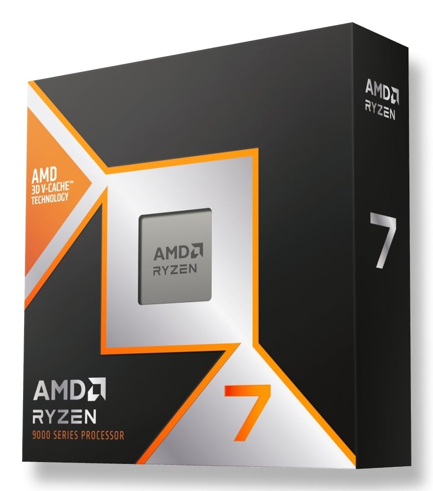 Procesor AMD Ryzen 7 9800X3D – 8 nuclee, 16 fire, frecvență până la 5.2 GHz, Socket AM5, 104 MB Cache
