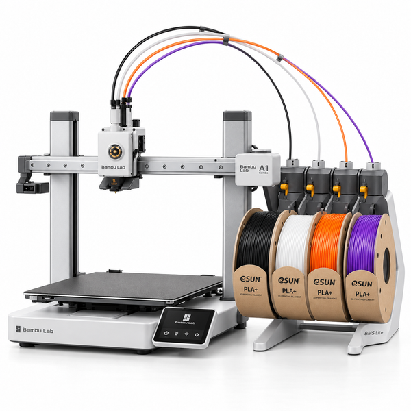 Pachet Bambu Lab A1 Combo cu AMS Lite si filament eSUN PLA+