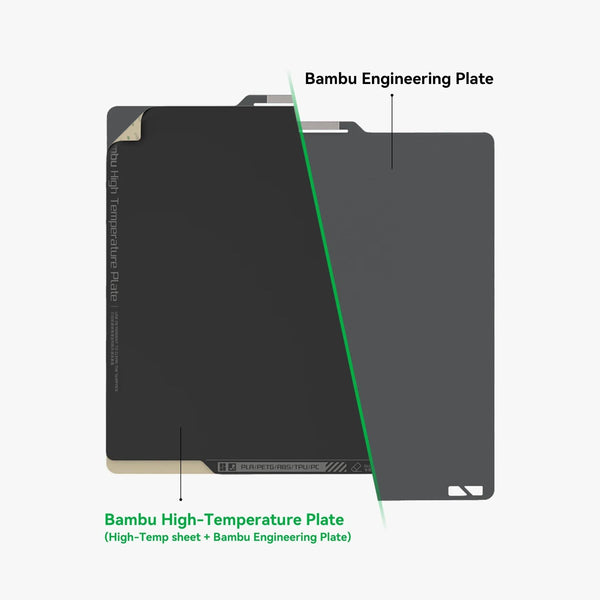 Engineering Plate Bambu Lab FAP042 P2S rezistentă până la 120 °C