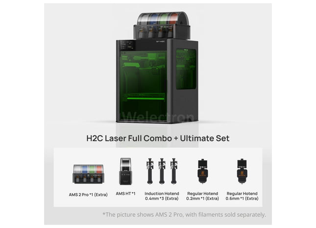Modul laser 10W pentru Bambu Lab H2C Laser Full Combo