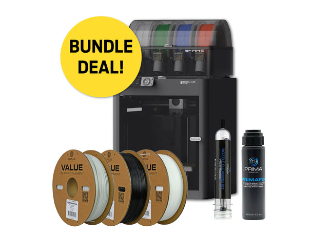 Imprimantă 3D Bambu Lab P1S Combo Bundle cu AMS inclus