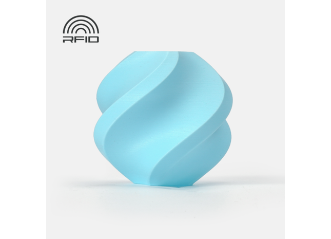 Filament PLA Bambu Lab PLA Matte Refill Ice Blue pentru imprimare 3D