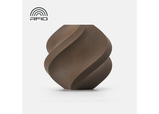 Filament PLA Wood Bambu Lab Black Walnut 1kg 1.75 mm