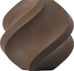 Bambu Lab PLA Wood Black Walnut pe spool reutilizabil