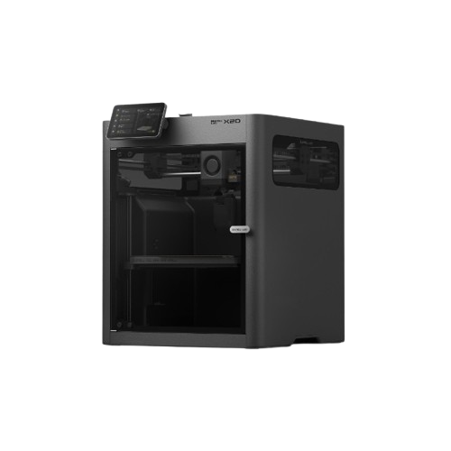 Bambu Lab X2D cu sistem dual-nozzle pentru material principal și suport