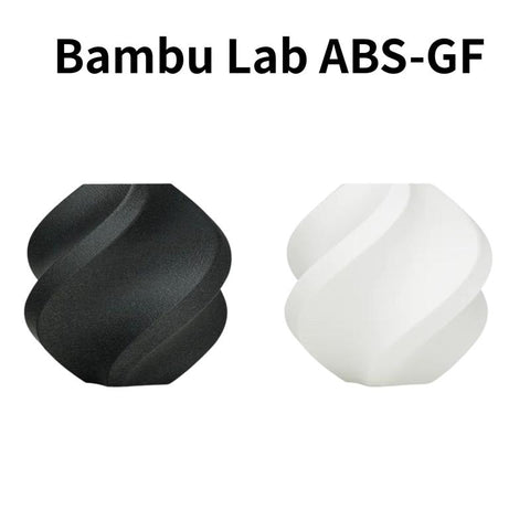 Filament Bambu Lab ABS-GF White and Black 1.75 mm