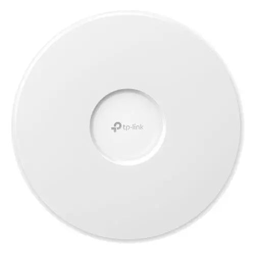 TP-Link Omada BE9300 – Access Point Wi-Fi 7 tri-band, montaj pe tavan, port 10G, MU-MIMO, PoE++ 802.3bt, management centralizat SDN