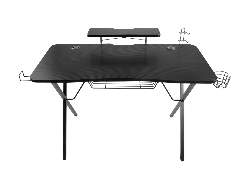 birou gaming Genesis Holm 300 RGB vedere frontala