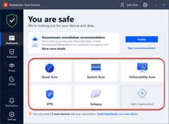 Bitdefender protectie antivirus in timp real
