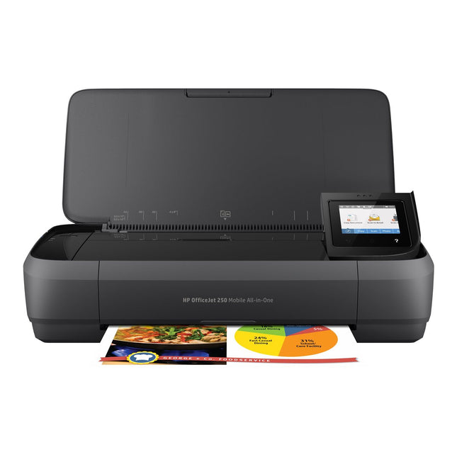 Multifunctional Portabil HP OfficeJet 250, Inkjet, Color, All in one, 7ppm