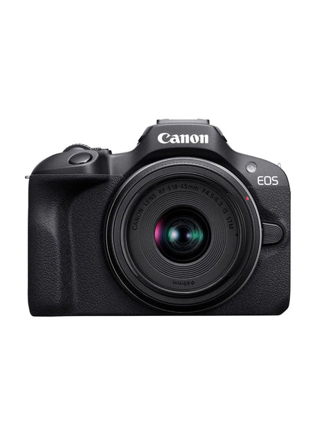 Camera Canon EOS R100 cu obiectiv 18-45mm