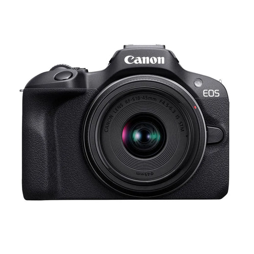 Camera Canon EOS R100 cu obiectiv 18-45mm