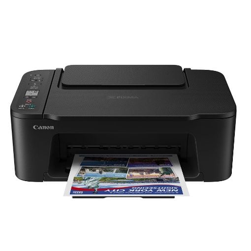 Canon PIXMA TS3750i cu tava de hârtie deschisă