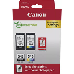 Canon pachet cartuse cearneala PG-545/CL-546 PHOTO VALUE PACK