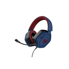 Trust GXT492SM Carus – casti gaming cu fir, sunet stereo, microfon inclus, albastru