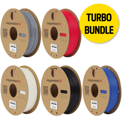 Set filamente Copymaster3D Turbo Bundle PLA High Speed 5kg