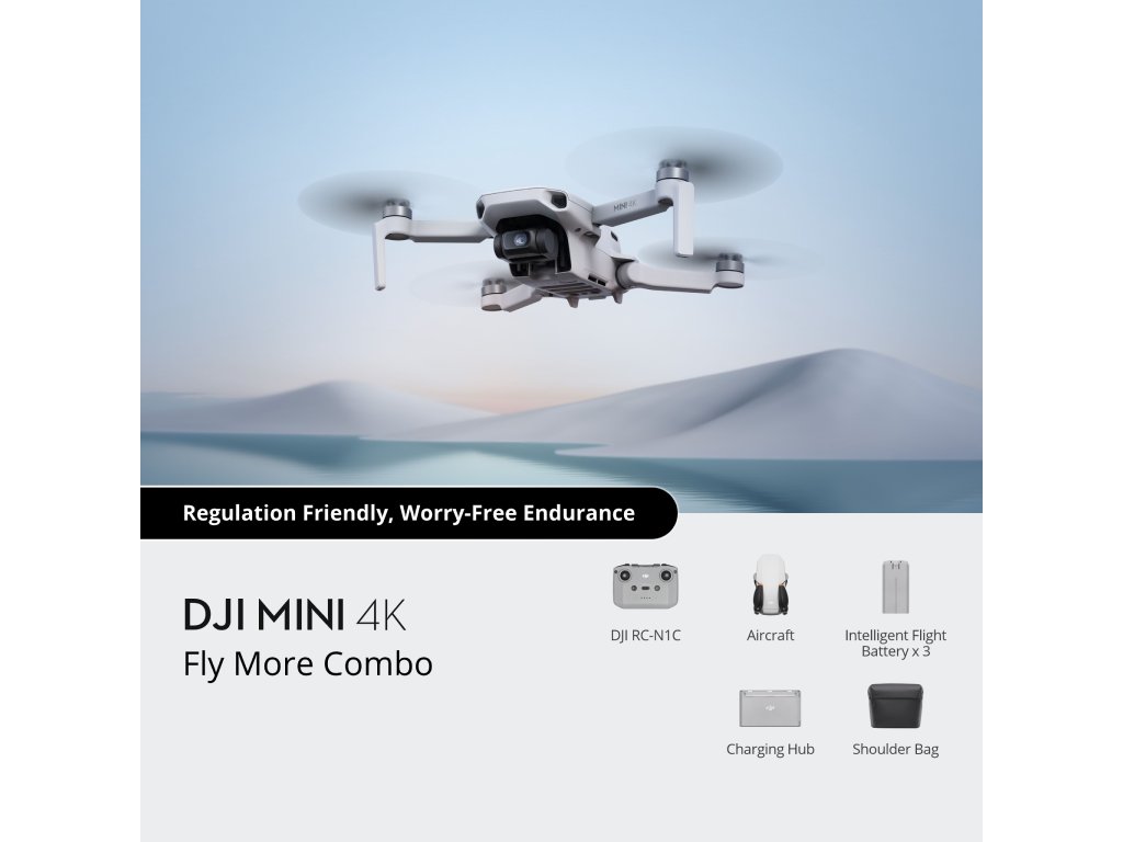 Kit Drona DJI Mini 4K FMC
