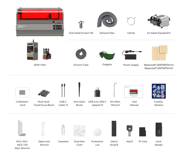 Modul laser suplimentar 1.6W pentru Creality Falcon2 Pro