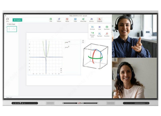 Display Interactiv DAHUA DeepHub Lite Edu ST420-L, 75"