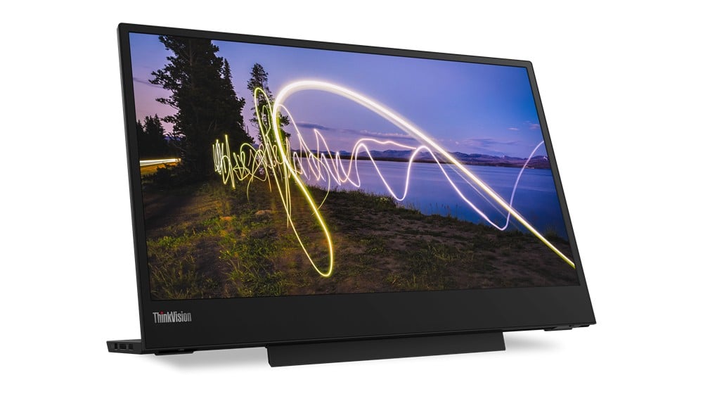 Lenovo ThinkVision M15 15.6 inch monitor portabil Full HD