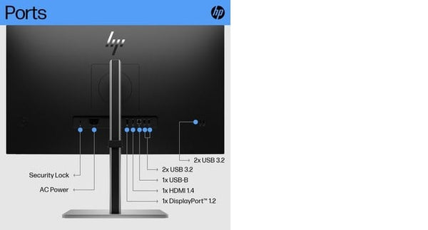 HP E27 G5 27 inch Full HD monitor business