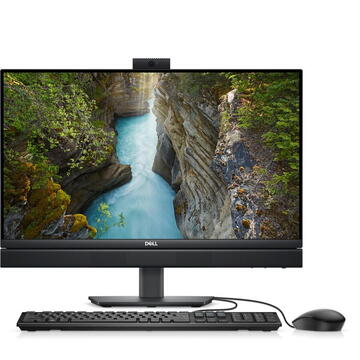 Dell OptiPlex 7420 – All-in-One 23.8” FHD, Intel® Core i3-14100T, 8 GB DDR5, 512 GB SSD, cameră FHD HDR, Wi-Fi 6, Windows 11 Pro, garantie 5 ani