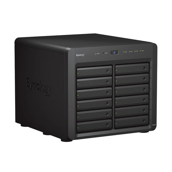 NAS Synology DS2422+, 12 Bay-uri, Gigabit, Procesor AMD Ryzen V1500B, 2.2 GHz, 4 GB DDR4 ECC