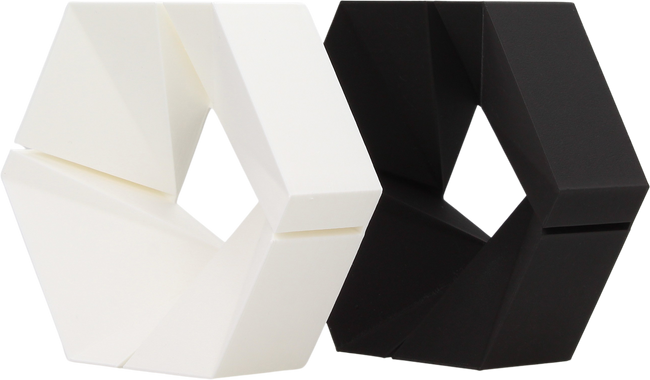 Set filament ecoPLA White si Black