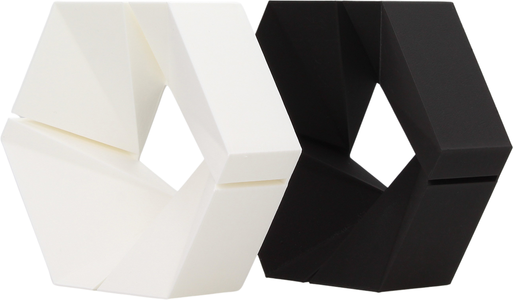 Set filament ecoPLA White si Black