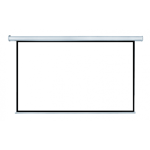 Ecran proiectie electric 200x200 cm Blackmount 1:1 perete tavan