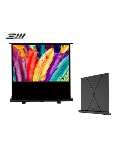 Ecran proiectie portabil Pull Up 92 inch Blackmount 16:9 203x114 cm