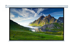 Ecran proiectie electric 240x135 cm Blackmount 16:9 perete tavan