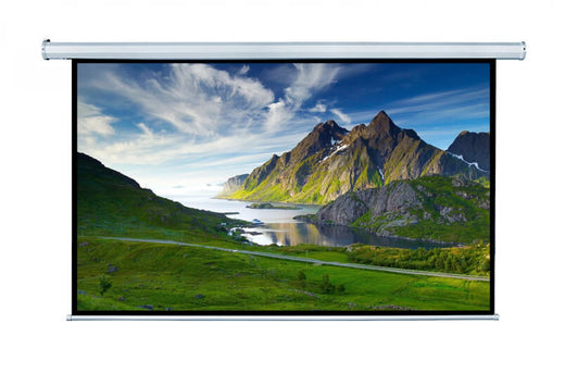 Ecran proiecție electric 260x147 cm Blackmount 16:9 perete tavan 16/9EL260RC-BM-ECRPER