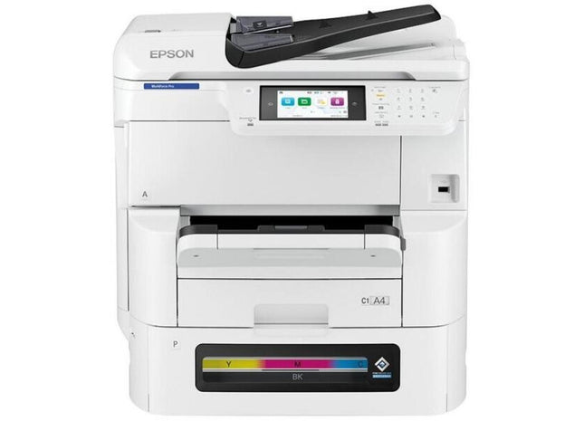 Multifuncțională A3 Epson WorkForce Pro EM-C8100RDWF vedere frontală