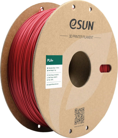 Filament PLA Plus eSUN Fire Engine Red 1kg 1.75 mm